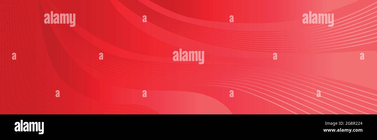 Abstract red background with gradient lines - Vector illustration Stock ...