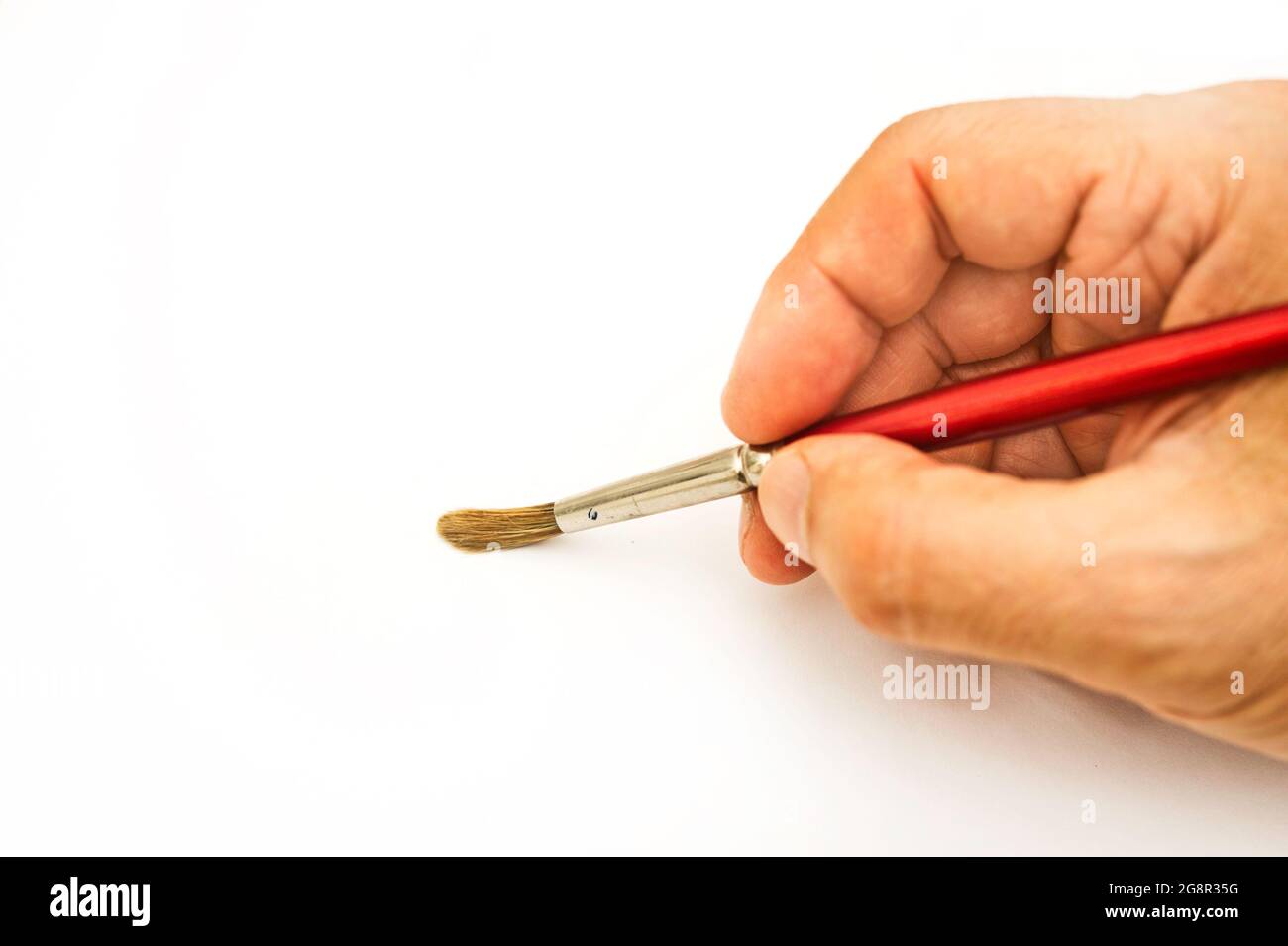 Painter artist hand hi-res stock photography and images - Alamy