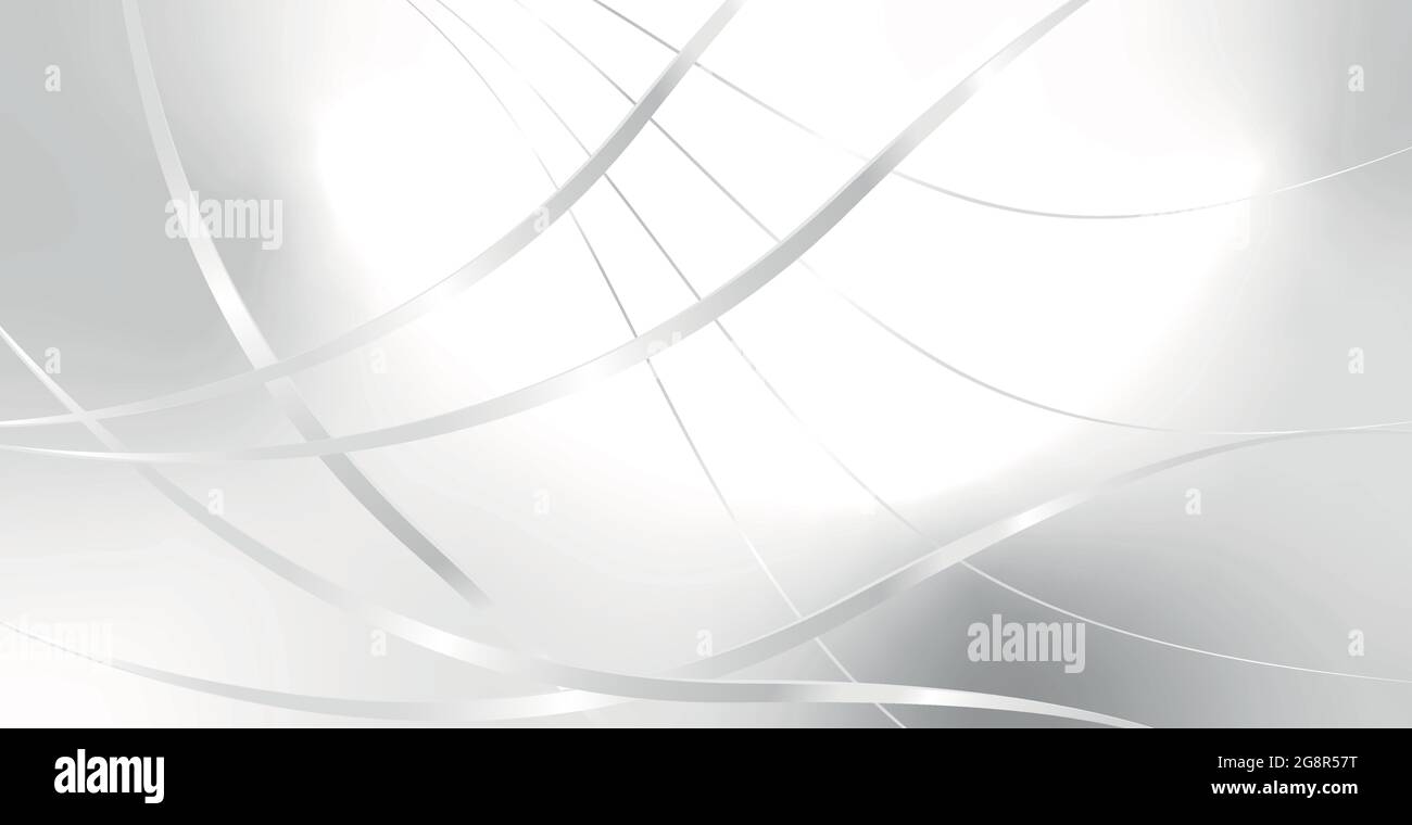 White - gray vector background with wavy lines Stock Vector Image & Art ...