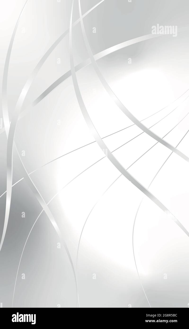 White - gray vector background with wavy lines Stock Vector Image & Art ...