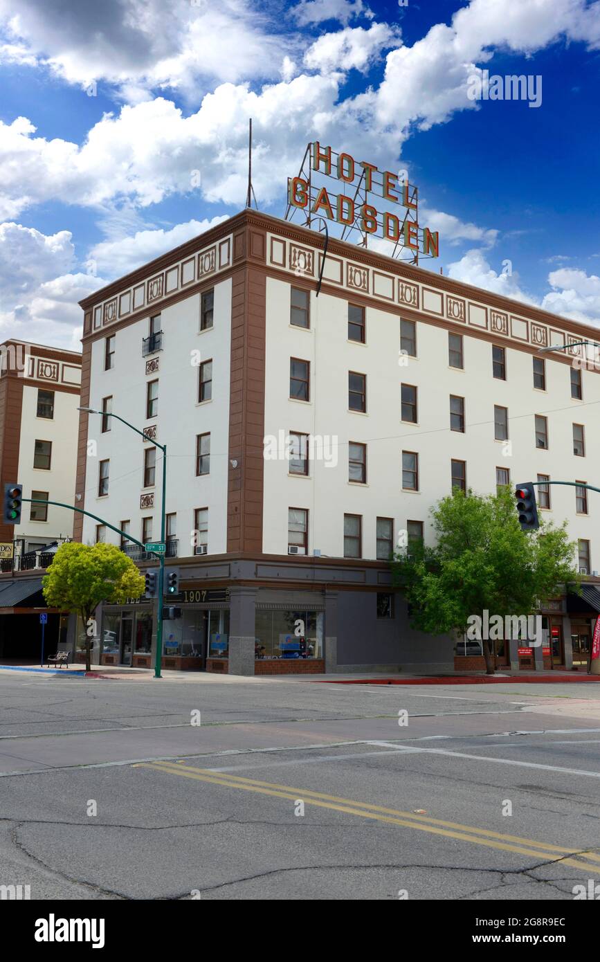 The Hotel Gadsden in downtown Douglas, Arizona Stock Photo Alamy