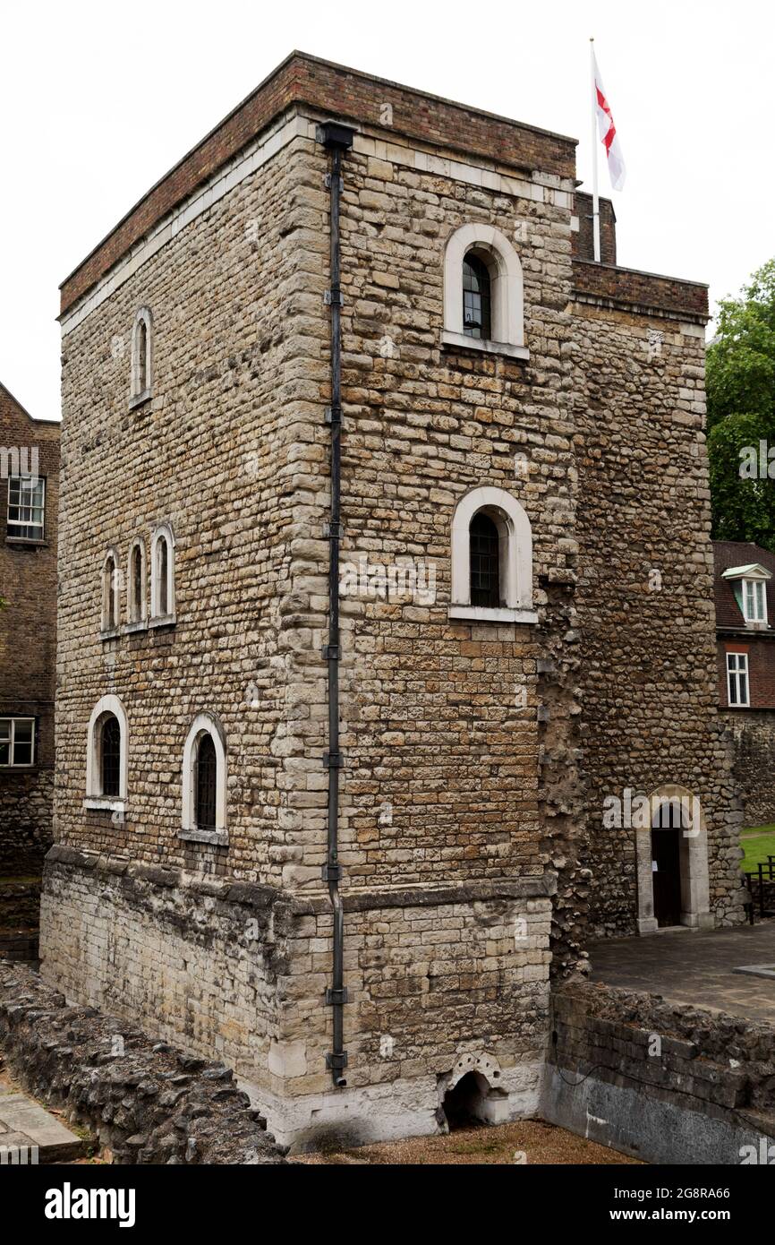 The Jewel Tower in London, England. The 14th century stronghold was