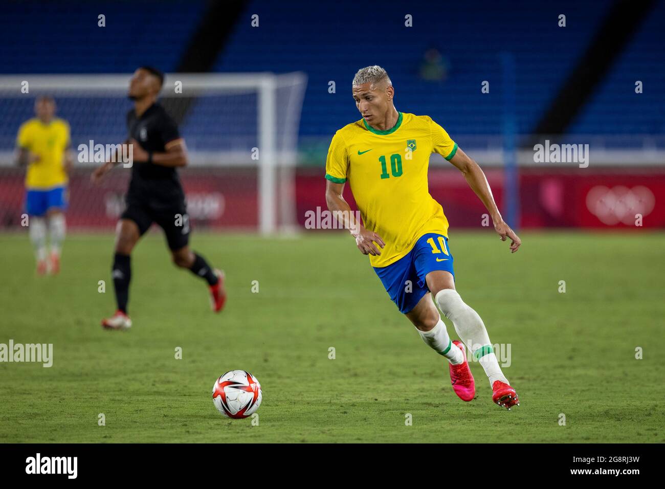 Tokyo, Japan. 31st July, 2021. T'QUIO, TO - 31.07.2021: TOKYO 2020 OLYMPIAD  TOKYO - Guilherme Arana do Brasil during the soccer game between Brazil and  Egypt at the Tokyo 2020 Olympic Games