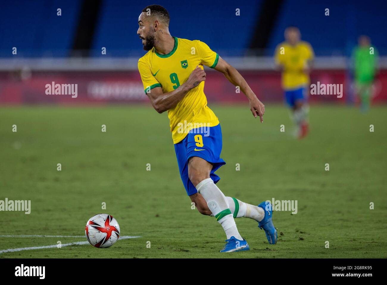 Tokyo, Japan. 31st July, 2021. T'QUIO, TO - 31.07.2021: TOKYO 2020 OLYMPIAD  TOKYO - Guilherme Arana do Brasil during the soccer game between Brazil and  Egypt at the Tokyo 2020 Olympic Games