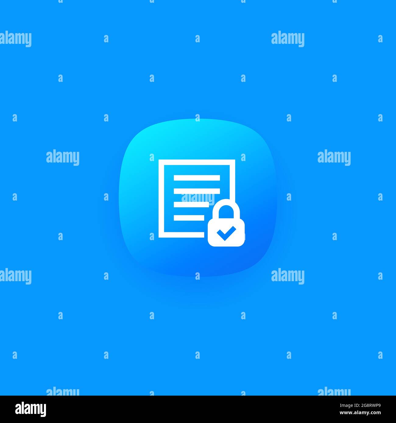 Document tick logo hi-res stock photography and images - Alamy