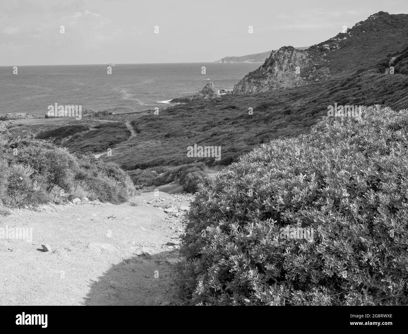 Corsica island house Black and White Stock Photos & Images Alamy