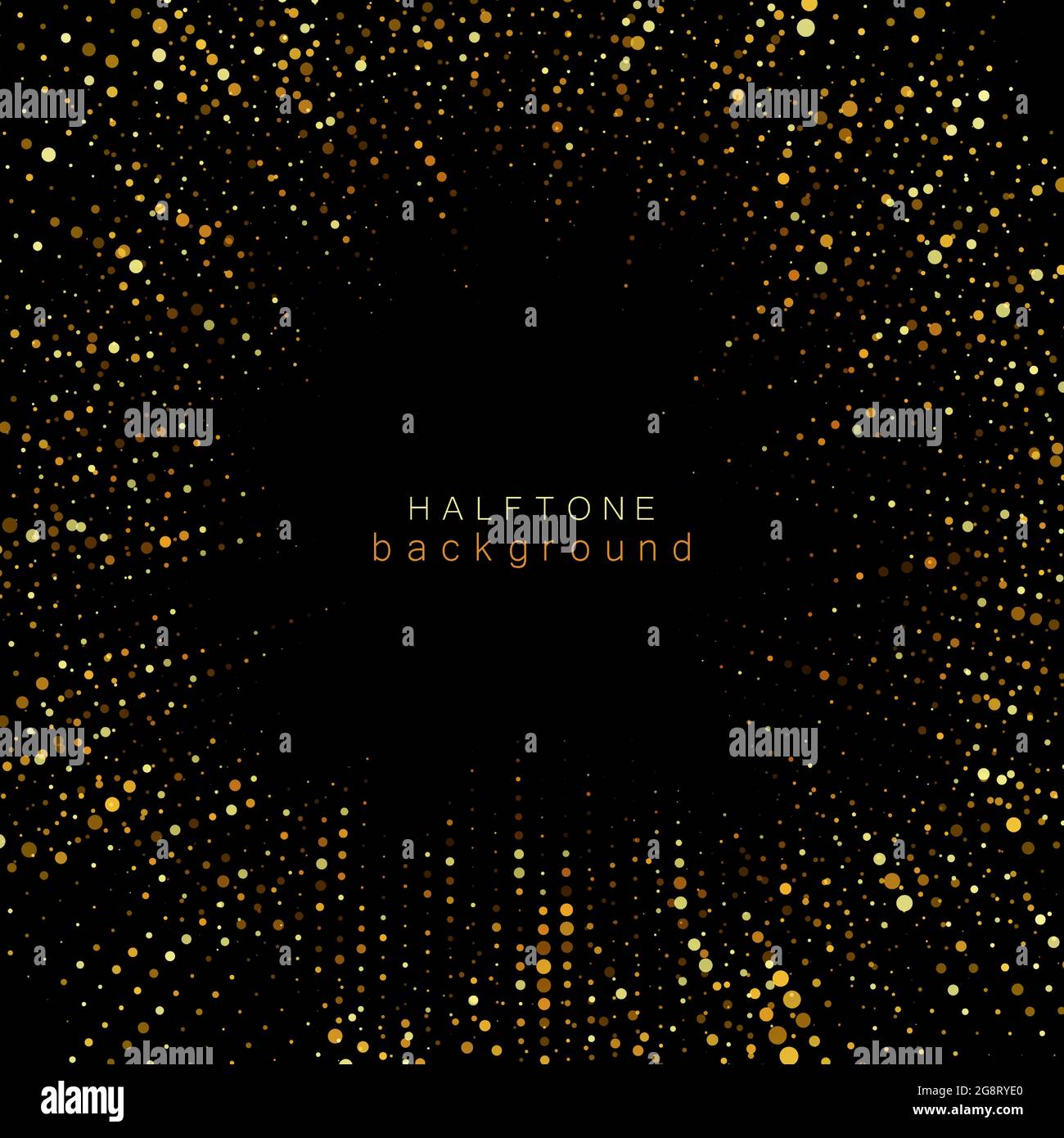 Abstract vector gold glitter background Design template Stock Vector ...