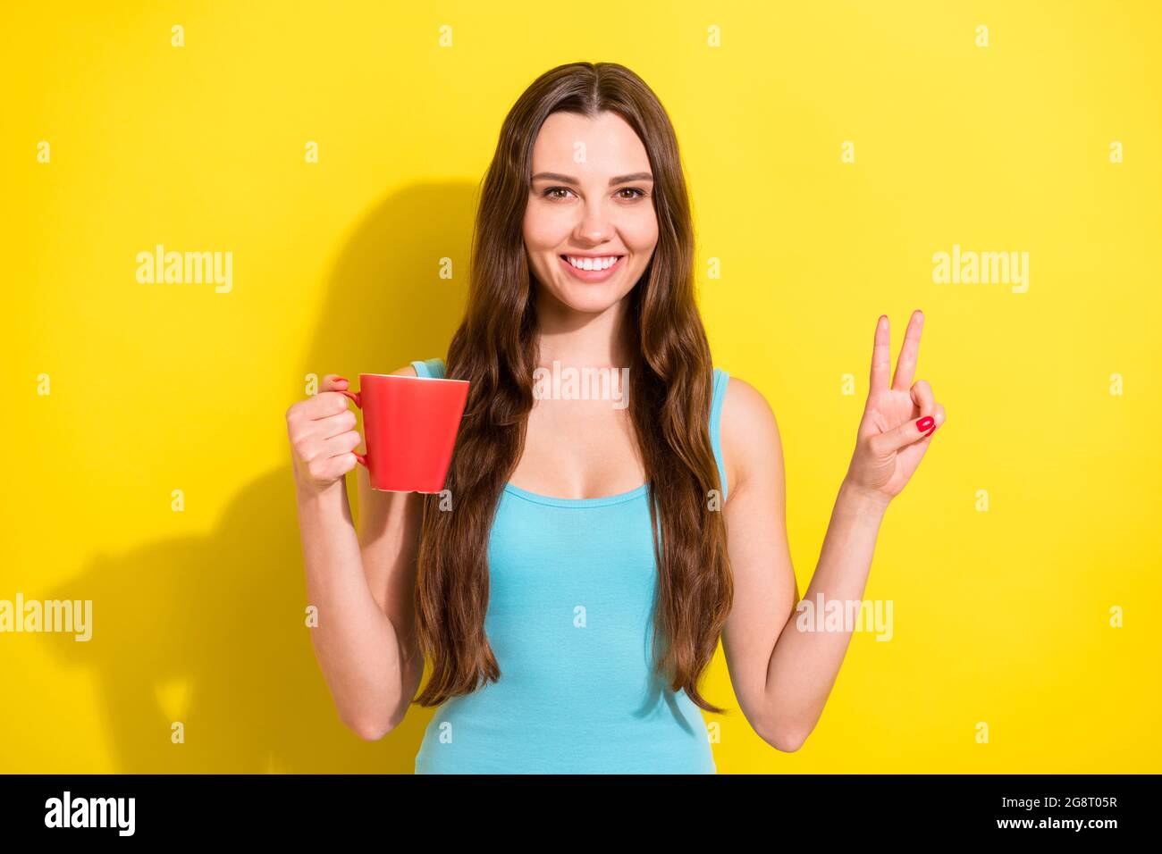 Coffee cleavage hi-res stock photography and images - Alamy