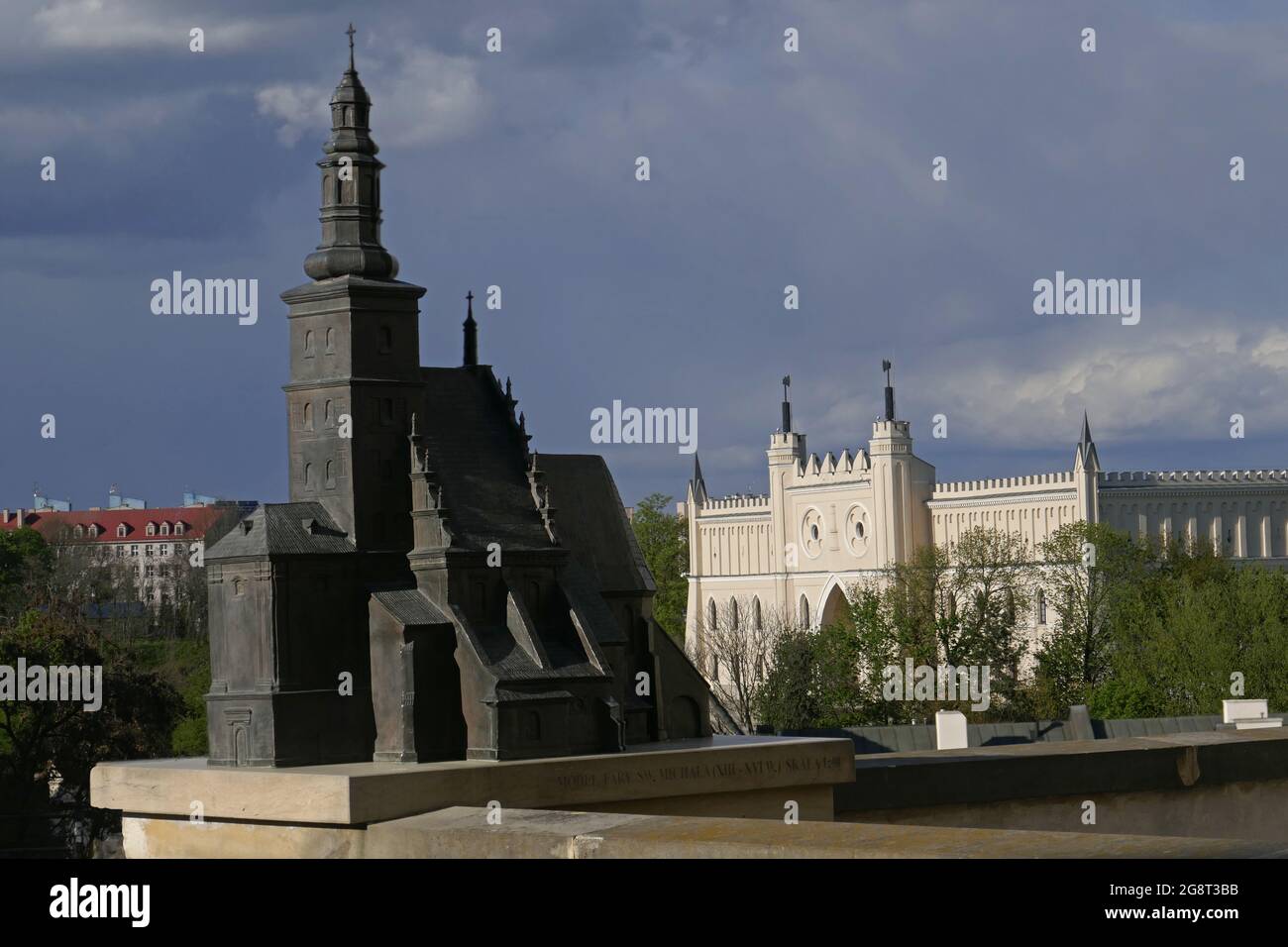 Lublin, Polen Stock Photo
