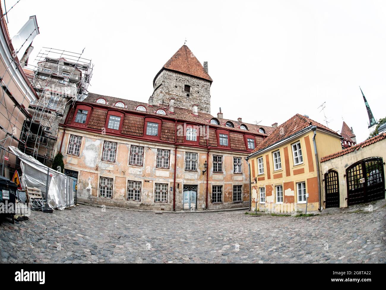 Toompea Castle, Tallinn Old Town, Estonia Stock Photo