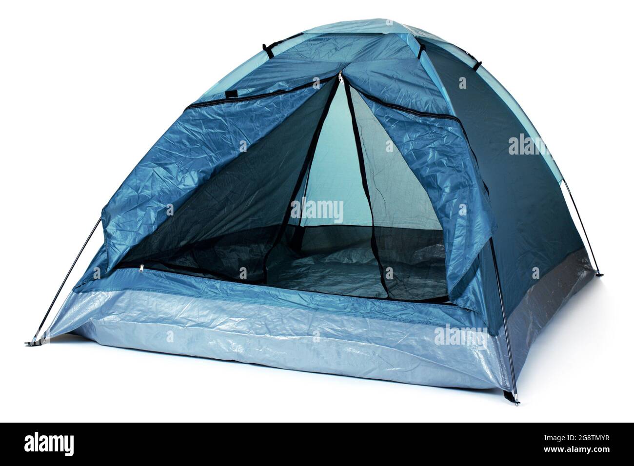 tourist tent isolated on white Stock Photo - Alamy