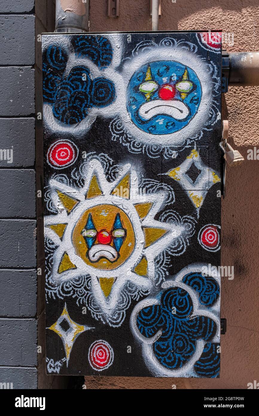 Albuquerque, New Mexico street art Stock Photo - Alamy