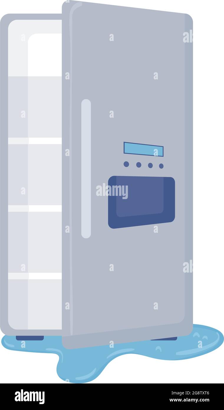 fridge damaged with water Stock Vector Image & Art Alamy