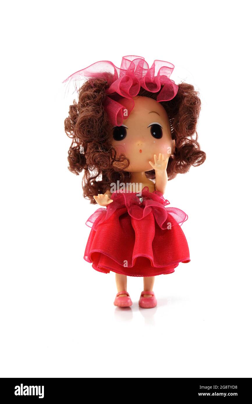 Cheerful Baby Doll in Colorful Outfit main image 1
