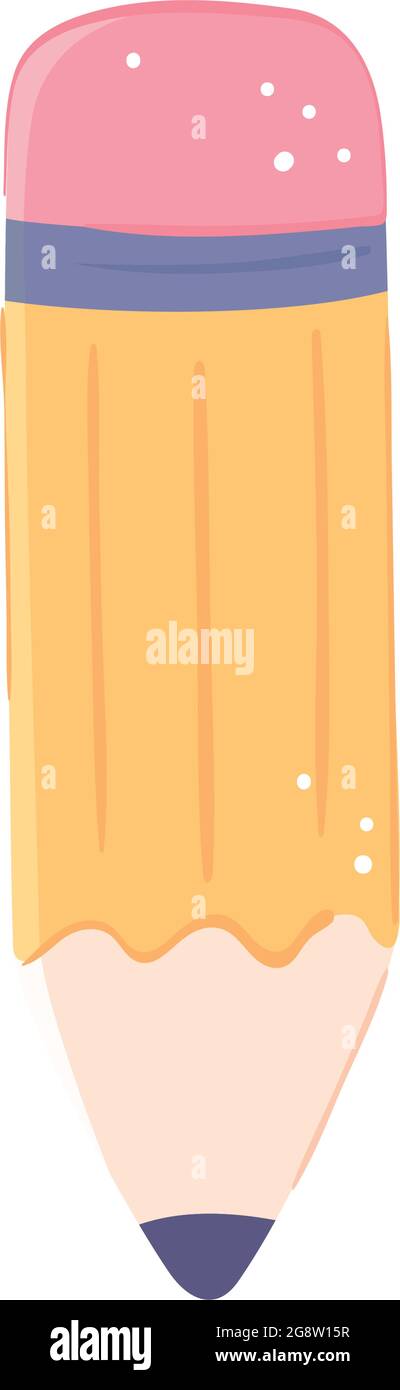 pencil supply stationery Stock Vector Image & Art - Alamy