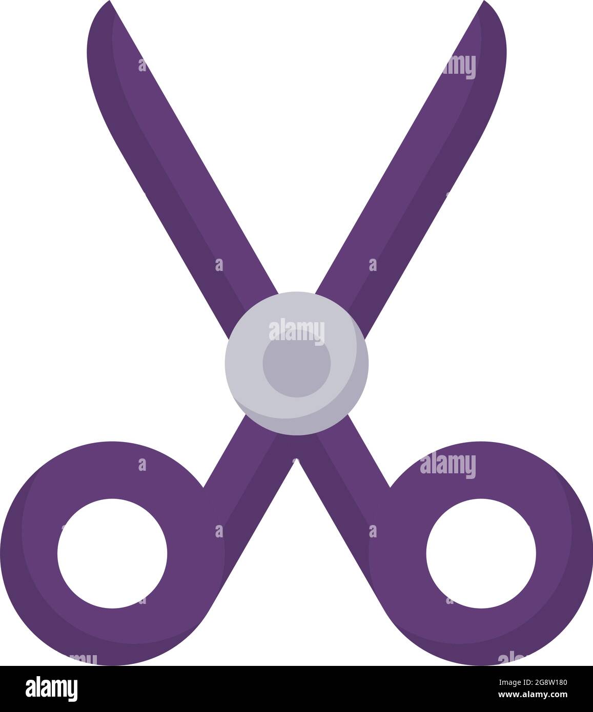 purple scissor design Stock Vector Image & Art - Alamy