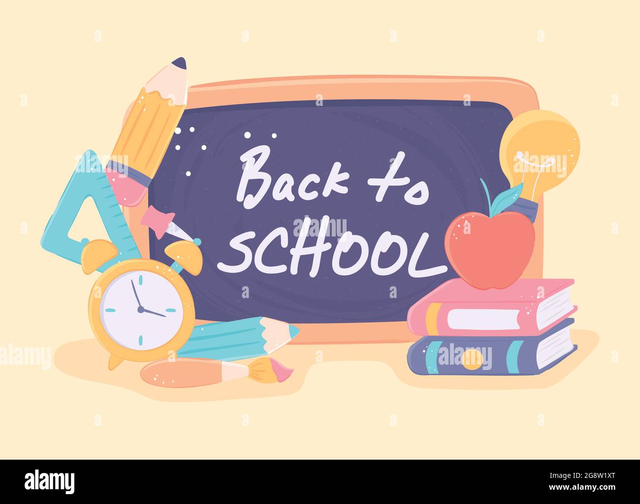 back to school education Stock Vector Image & Art - Alamy
