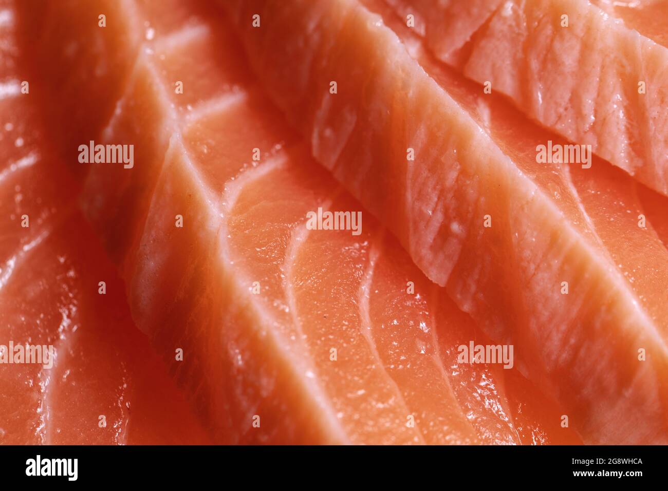 Slice Raw Pink Salmon Steak Restaurant Menu Close Isolated White Stock  Photo by ©Oksana6299956 214384804