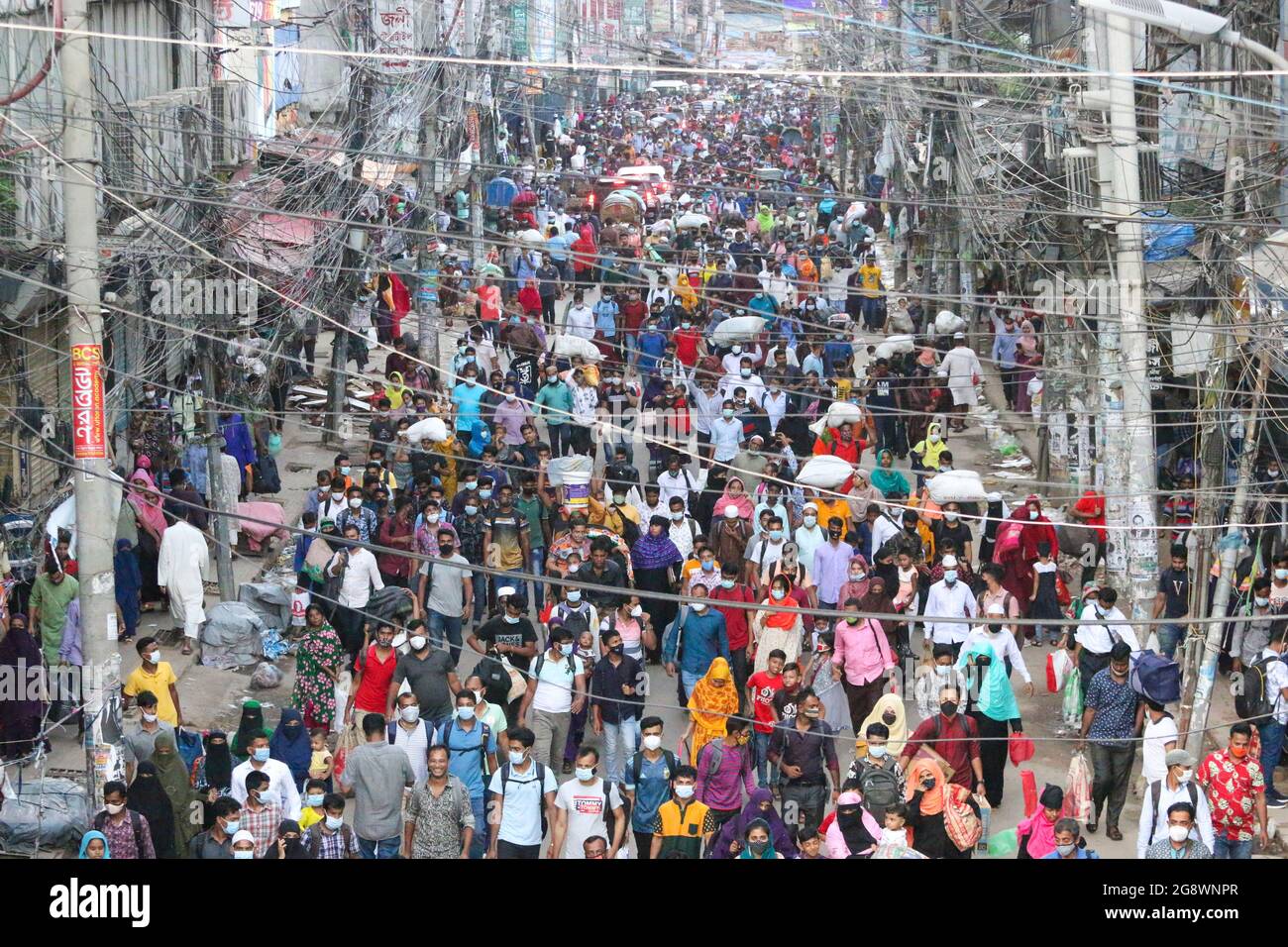 Dhaka Bangladesh July 23 21 Public Transport Has Stopped And Shopping Malls Have Been Closed In Dhaka And Other Parts Of Bangladesh As The Government Has Imposed A Strict Limited Scale Blockade Since Dhaka Bangladesh July 23 21 Public Transport Has Stopped And Shopping Malls Have Been Closed In Dhaka And Other Parts Of Bangladesh As The Government Has Imposed A Strict Limited Scale Blockade Since