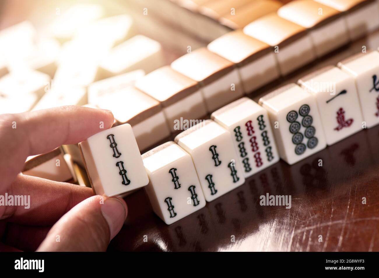 Mahjong online game hi-res stock photography and images - Alamy