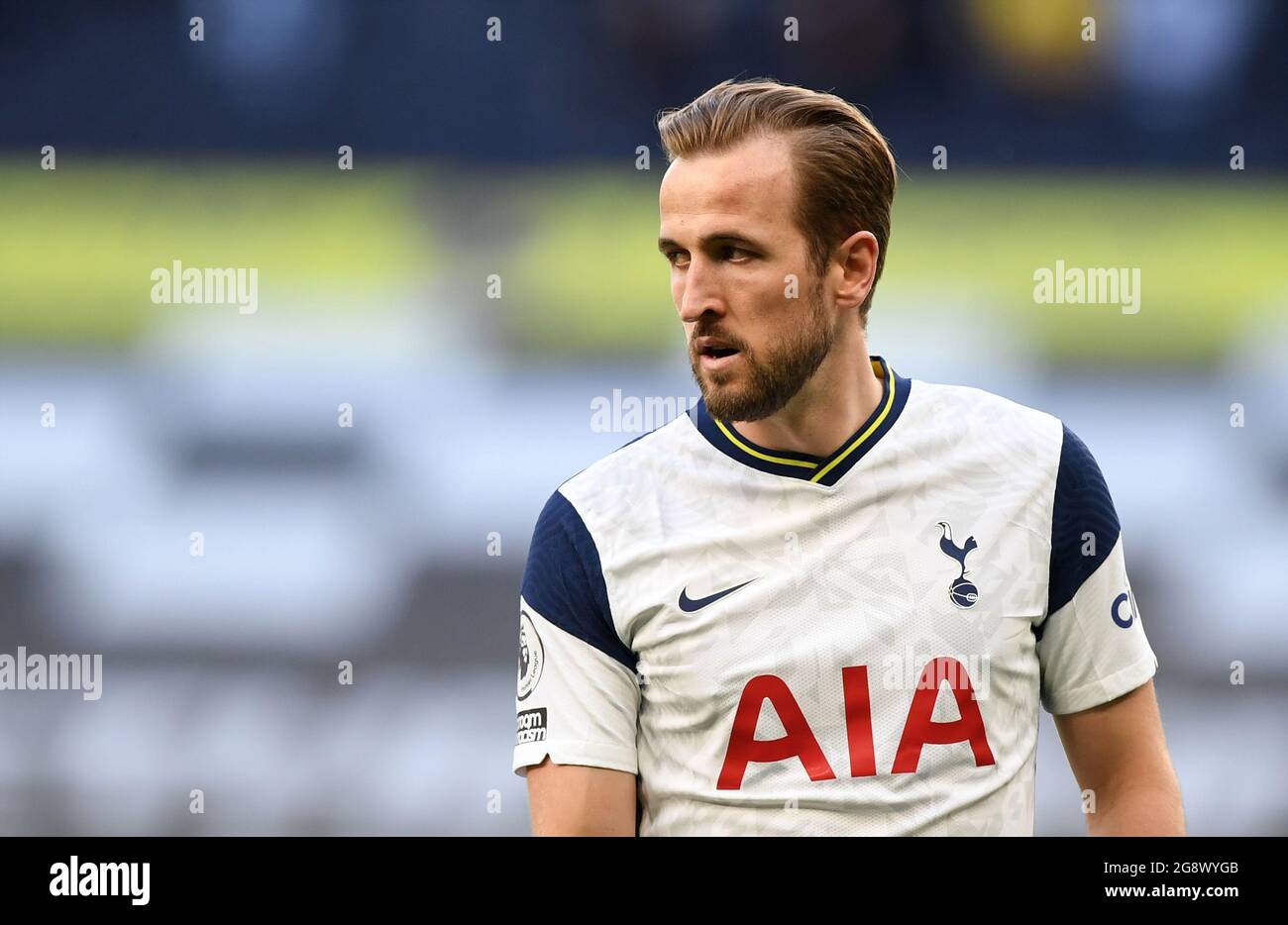 File photo dated 19-05-2021 of Tottenham Hotspur's Harry Kane. Issue date: Friday July 23, 2021. Stock Photo