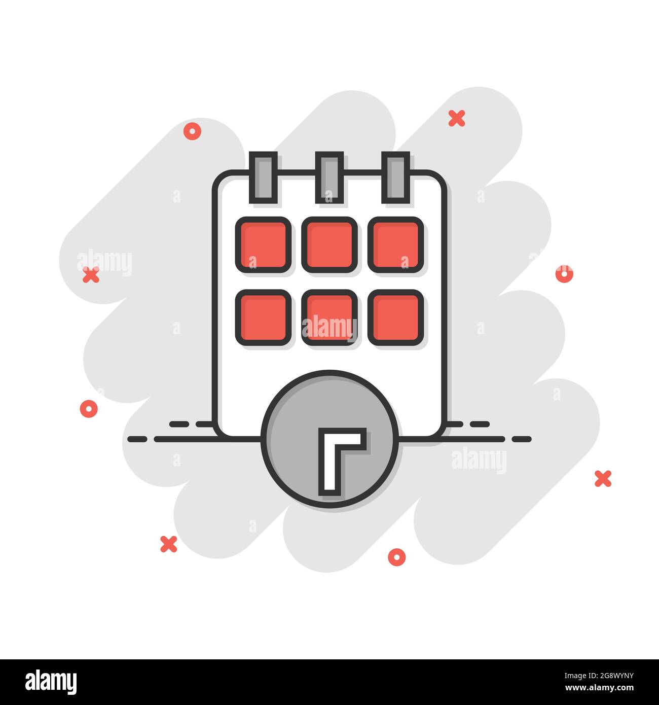 Calendar With Clock Icon In Comic Style Agenda Cartoon Vector Illustration On White Isolated Background Schedule Time Planner Splash Effect Business Stock Vector Image Art Alamy Calendar With Clock Icon In Comic Style Agenda Cartoon Vector Illustration On White Isolated Background Schedule Time Planner Splash Effect Business Stock Vector Image Art Alamy