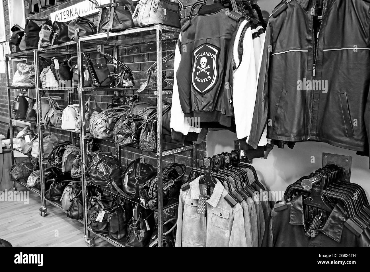 JOHANNESBURG, SOUTH AFRICA Jan 06, 2021 An interior of a fashion