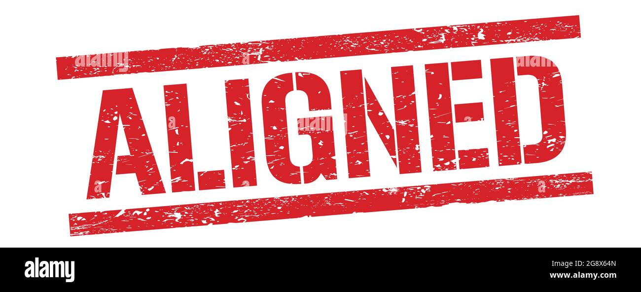 Aligned Stamp High Resolution Stock Photography and Images - Alamy