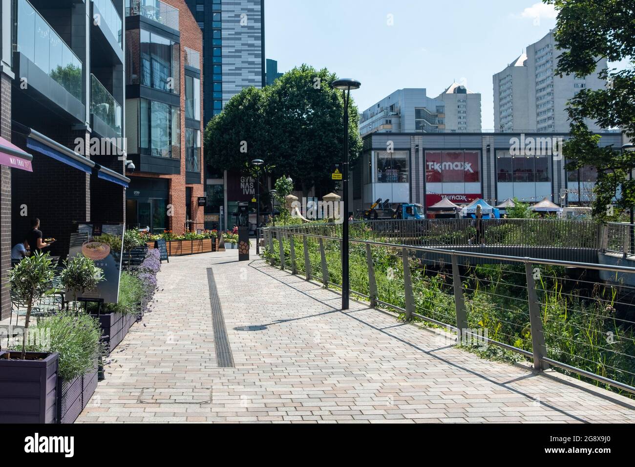 London July 2021 The Ram Quarter, a new residential development in