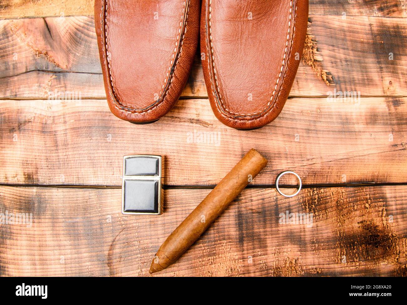 gentleman set for real men. mens club. Fashion accessory. Business detail.  Elegant look. male brown leather shoes. Male shoe shop. Modern formal style  Stock Photo - Alamy