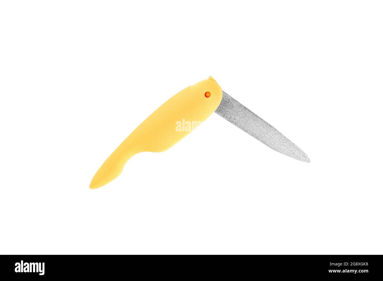 Nail files isolated on white background Stock Photo