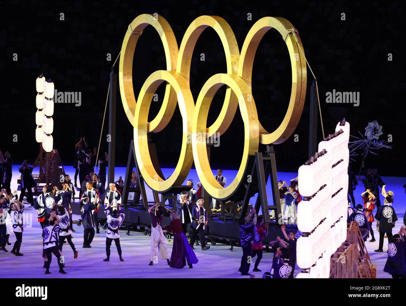 Tokyo 2020 Olympics The Tokyo 2020 Olympics Opening Ceremony Olympic Stadium, Tokyo, Japan