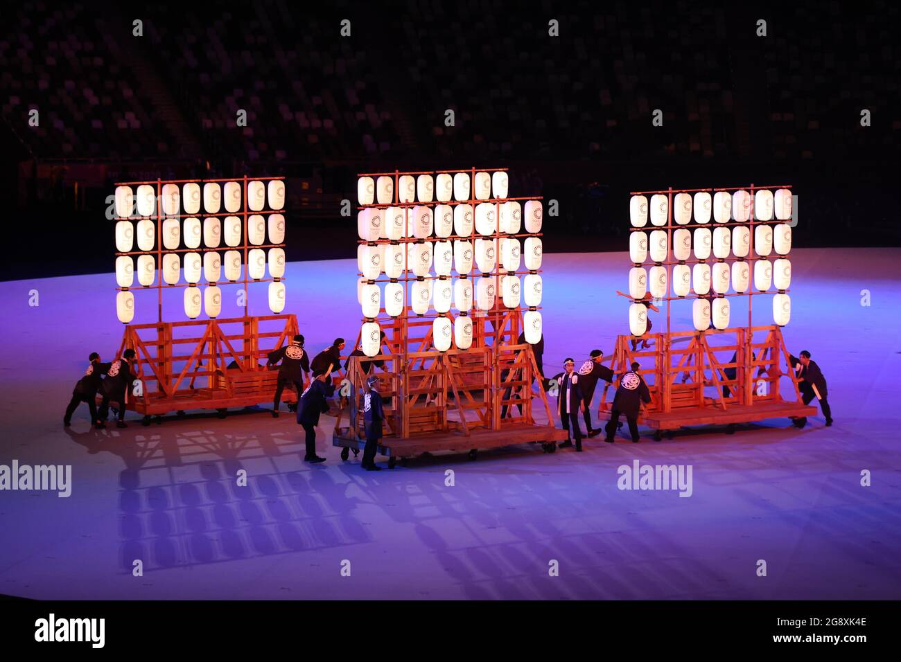 Tokyo Japan 23rd July 21 Artists Perform During The Opening Ceremony Of The Tokyo Olympic Games At The Olympic Stadium In Tokyo Japan July 23 21 Credit Pan Yulong Xinhua Alamy Live News Tokyo Japan 23rd July 21 Artists Perform During The Opening Ceremony Of The Tokyo Olympic Games At The Olympic Stadium In Tokyo Japan July 23 21 Credit Pan Yulong Xinhua Alamy Live News