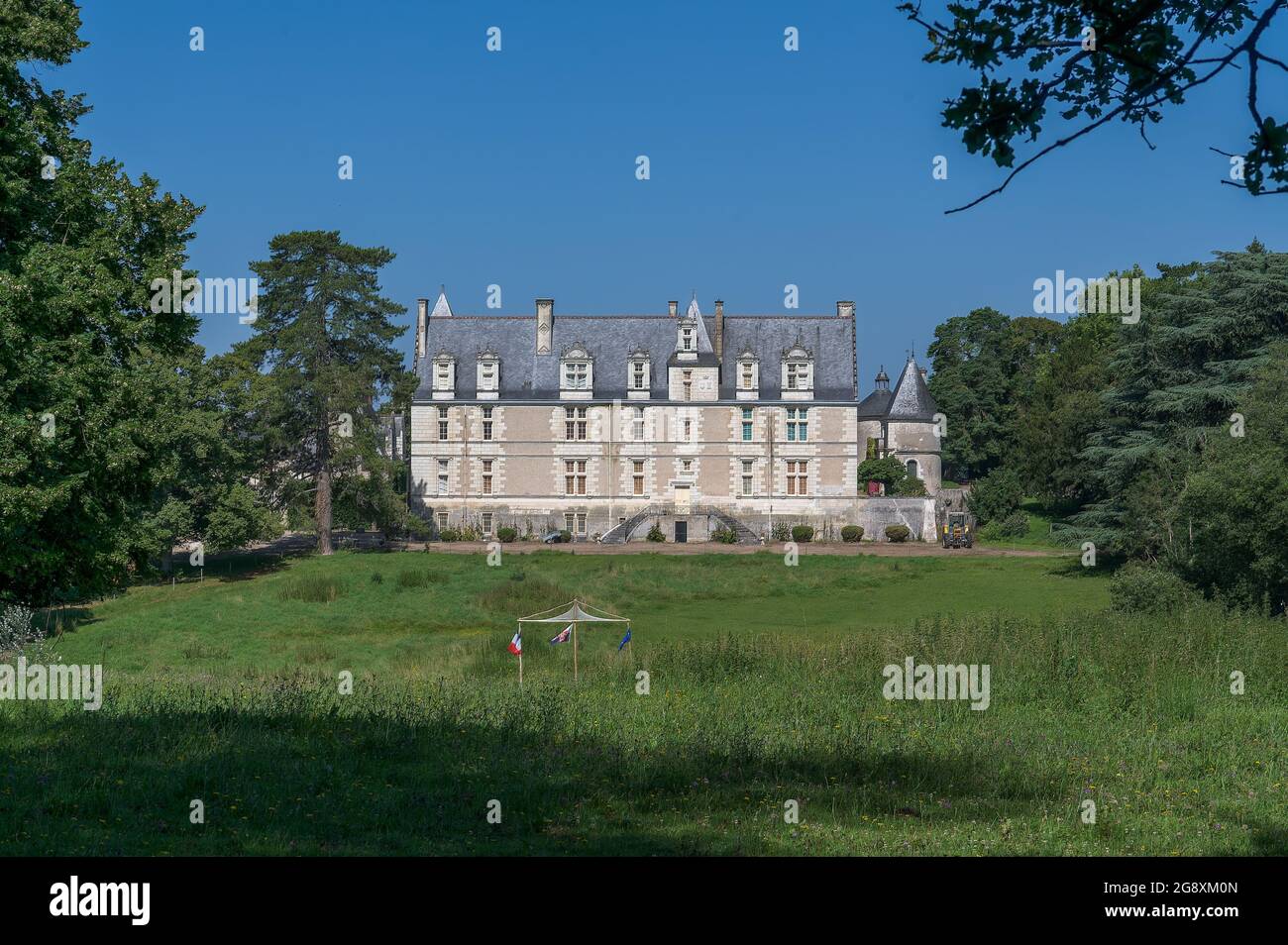 Château de Nitray, Nitray, Loire Valley, France Stock Photo