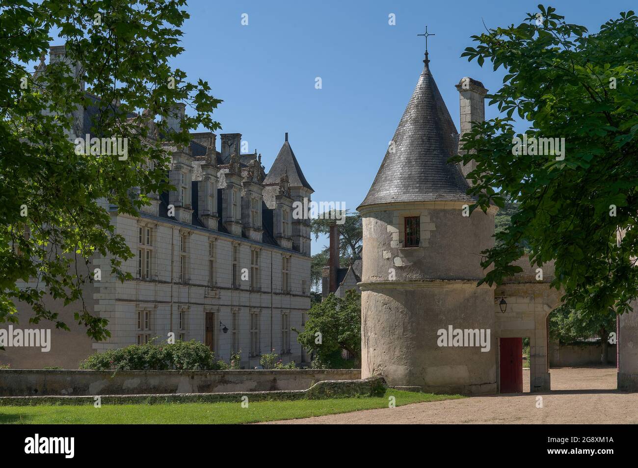 Château de Nitray, Nitray, Loire Valley, France Stock Photo