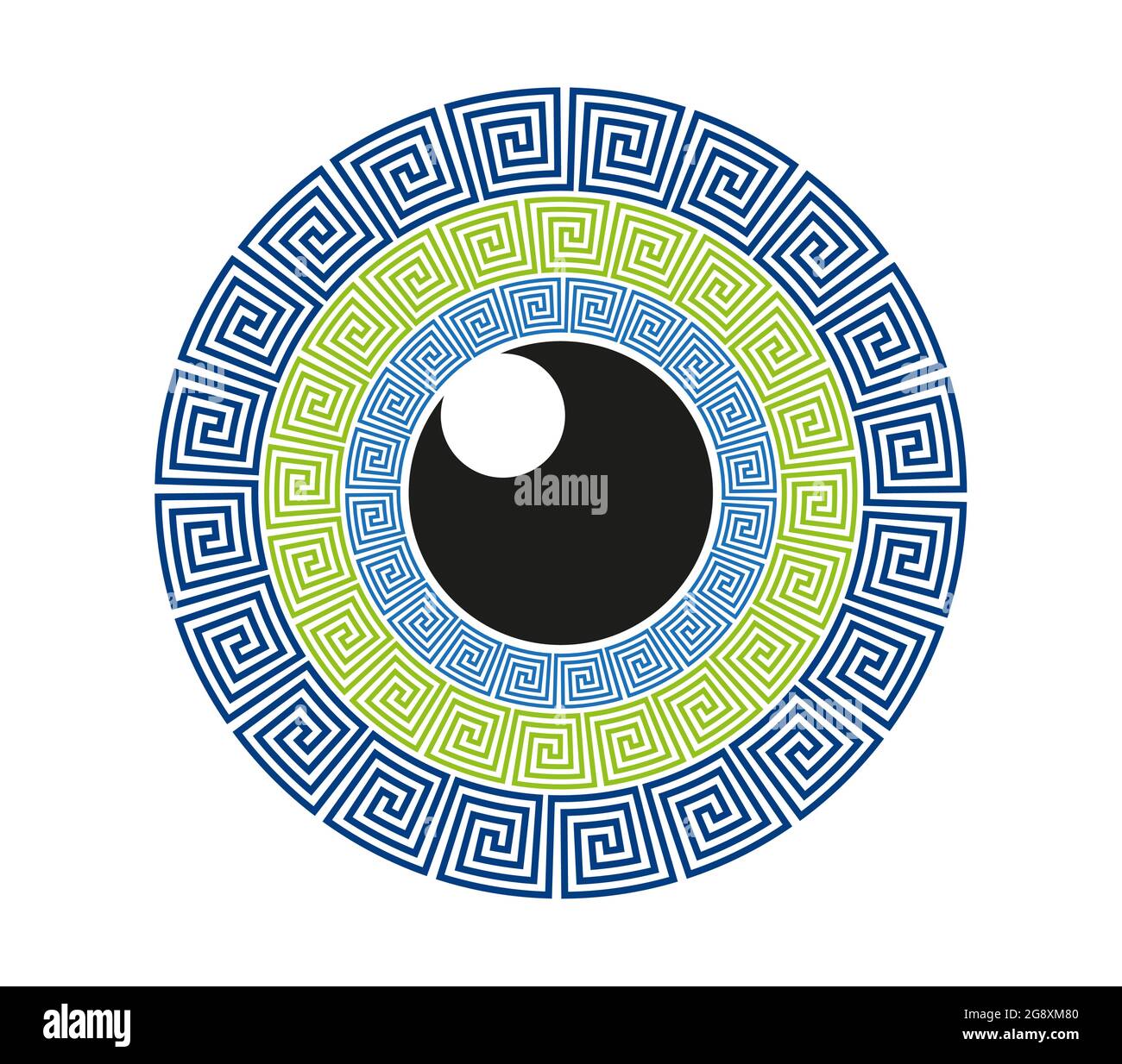 Limitless eye logo hi-res stock photography and images - Alamy