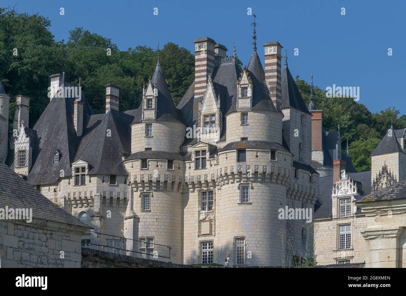 Usse Ussé castle, Loire Valley, France Stock Photo - Alamy