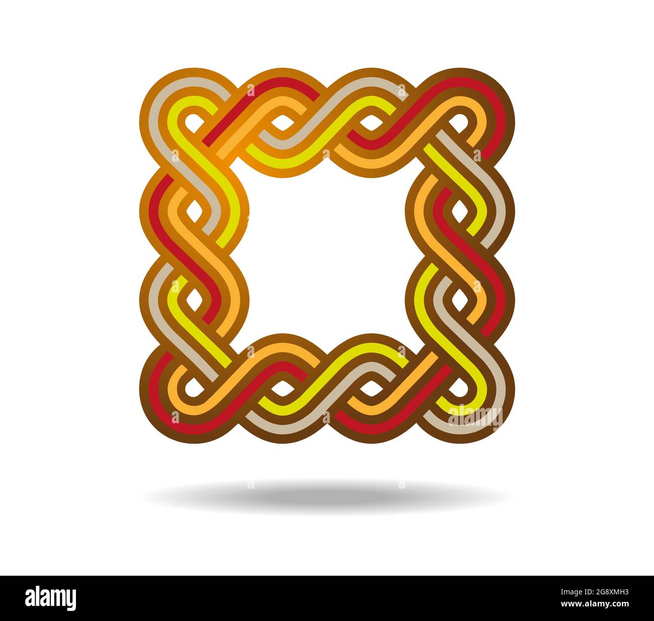 Column of the infinite Stock Vector Images - Alamy