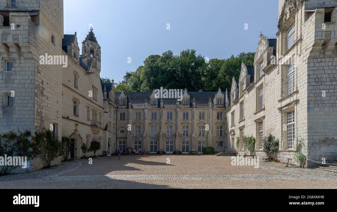 Ussé castle, Loire Valley, France Stock Photo