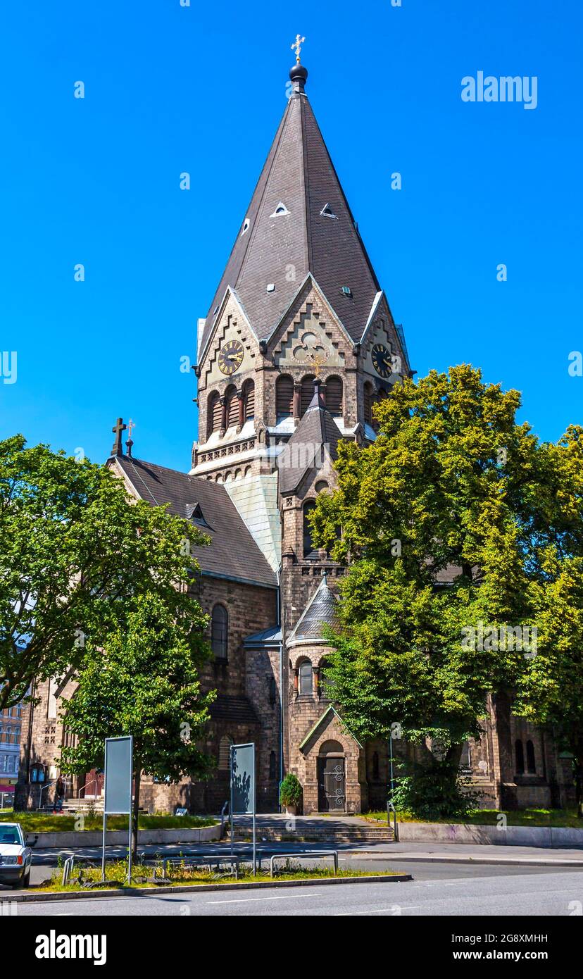 St pauli kirche hamburg hi-res stock photography and images - Alamy