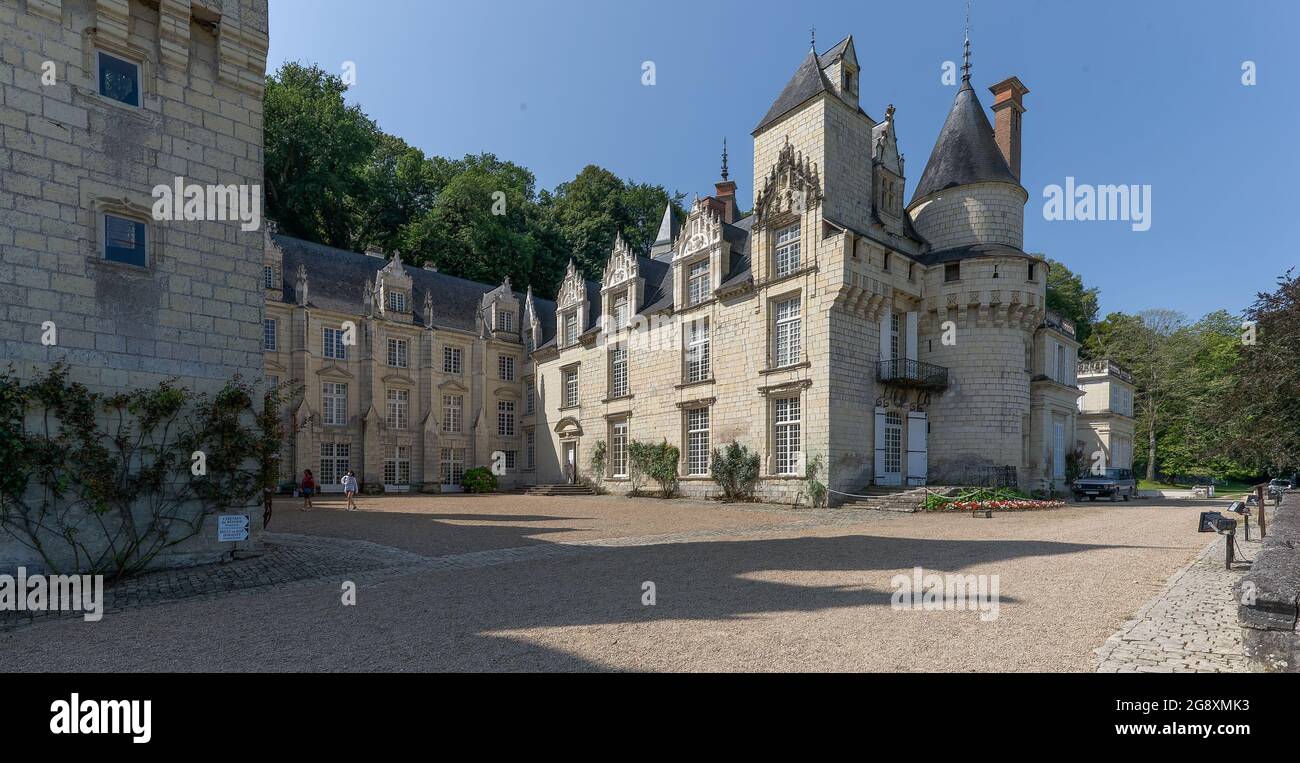 Ussé castle, Loire Valley, France Stock Photo