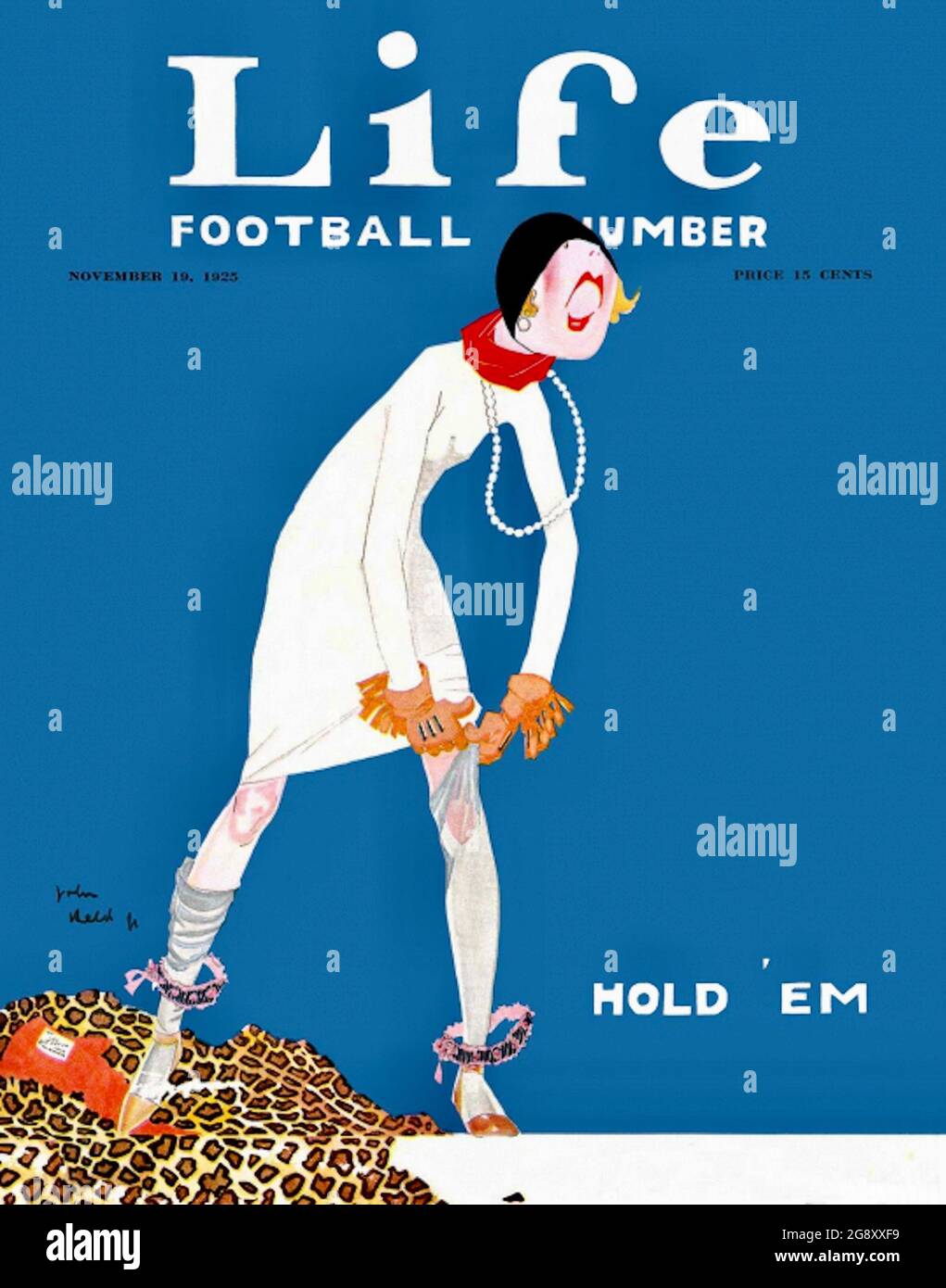 Life Magazine Cover artwork by John Held Stock Photo Alamy