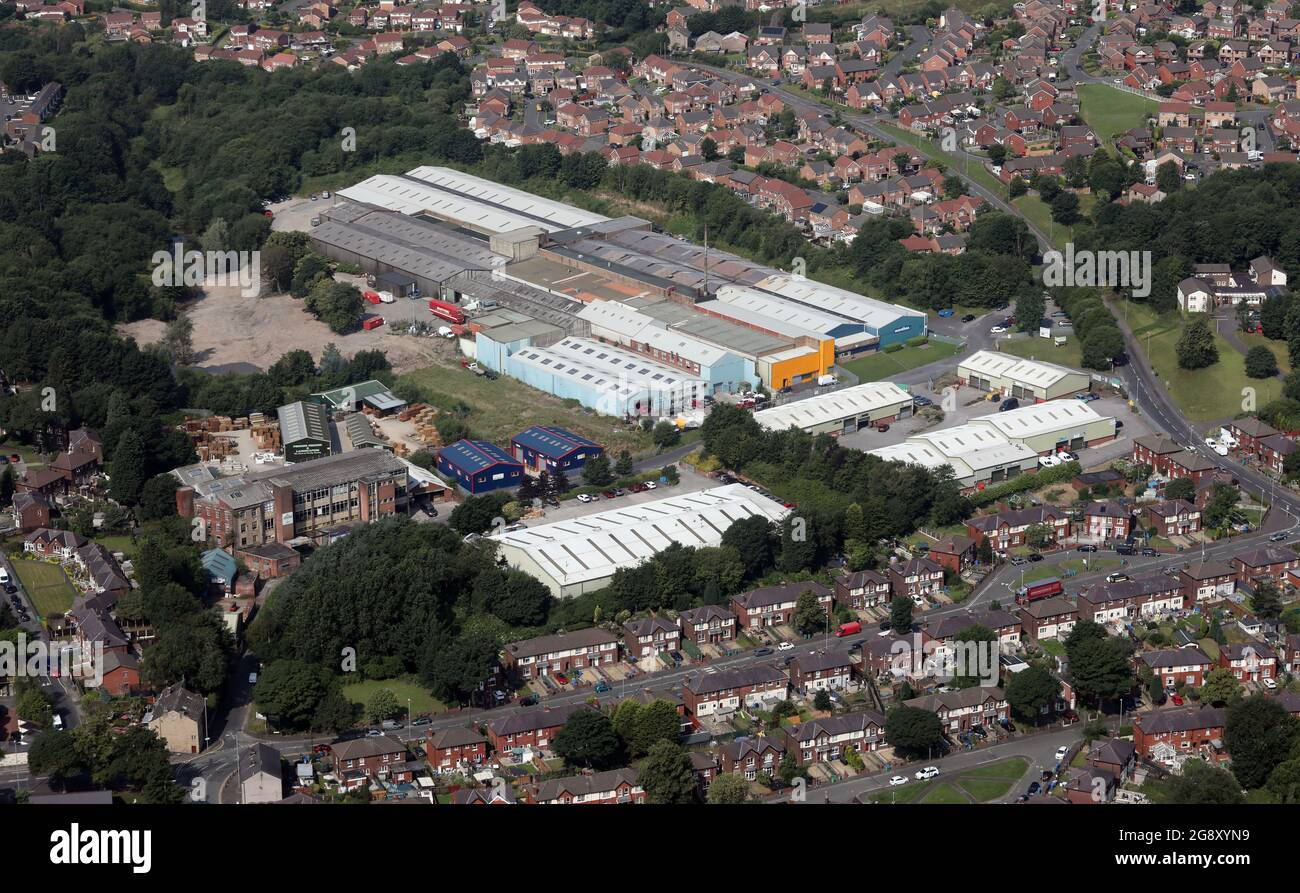 Caldershaw steel centre hires stock photography and images Alamy