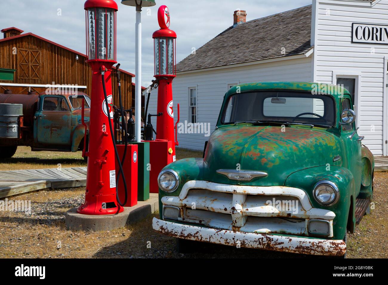 Historical texaco gas station hires stock photography and images Alamy