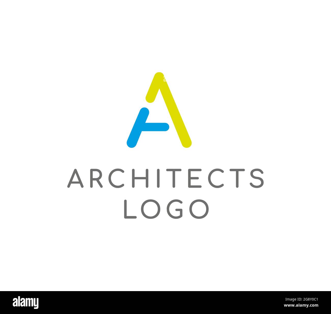 Logo for architects. Colorful A1 Stock Vector Image & Art Alamy