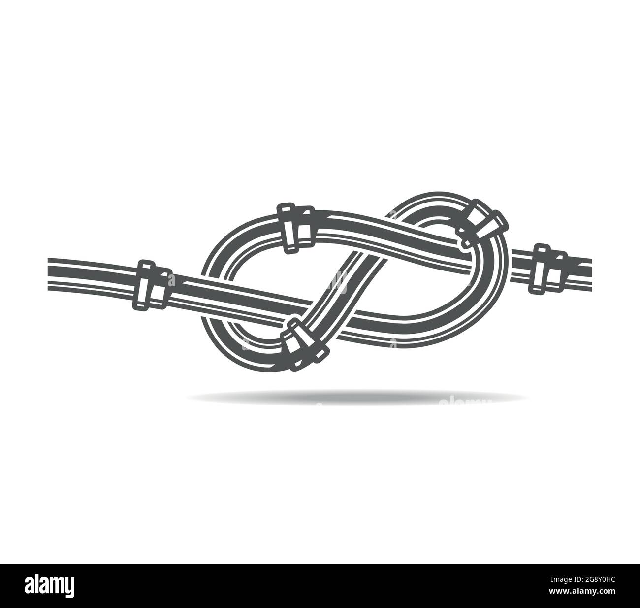 Rope Binding Stock Vector Images Alamy rope-binding-stock-vector-images-alamy
