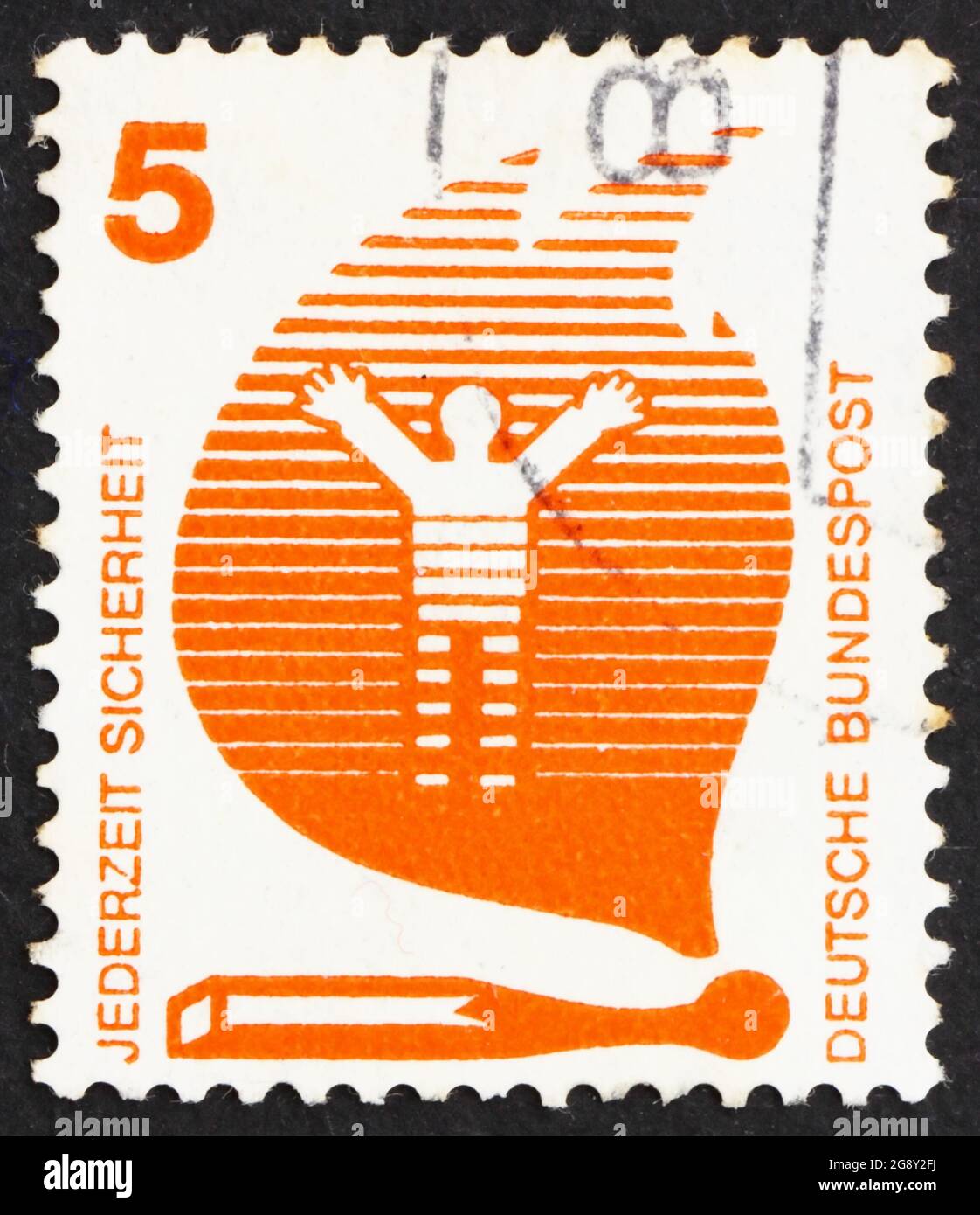 GERMANY CIRCA 1971 a stamp printed in the Germany shows Matches