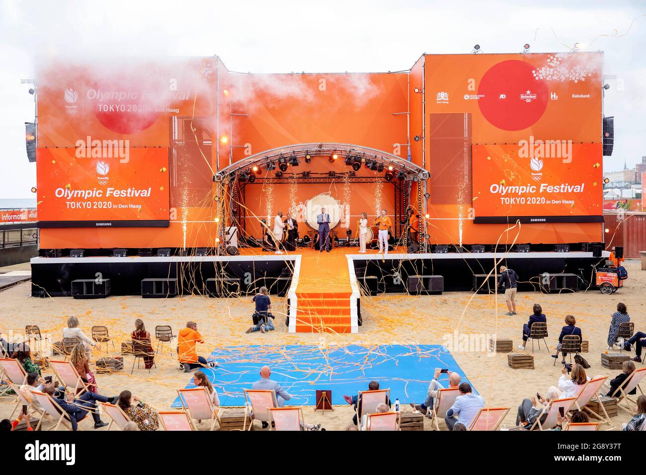 Scheveningen Netherlands 23rd July 21 King Willem Alexander Of The Netherlands At The Beachstadium In Scheveningen On July 23 21 To Open The Teamnl Olympic Festival The Three Week Festival Is Dedicated To The Scheveningen Netherlands 23rd July 21 King Willem Alexander Of The Netherlands At The Beachstadium In Scheveningen On July 23 21 To Open The Teamnl Olympic Festival The Three Week Festival Is Dedicated To The