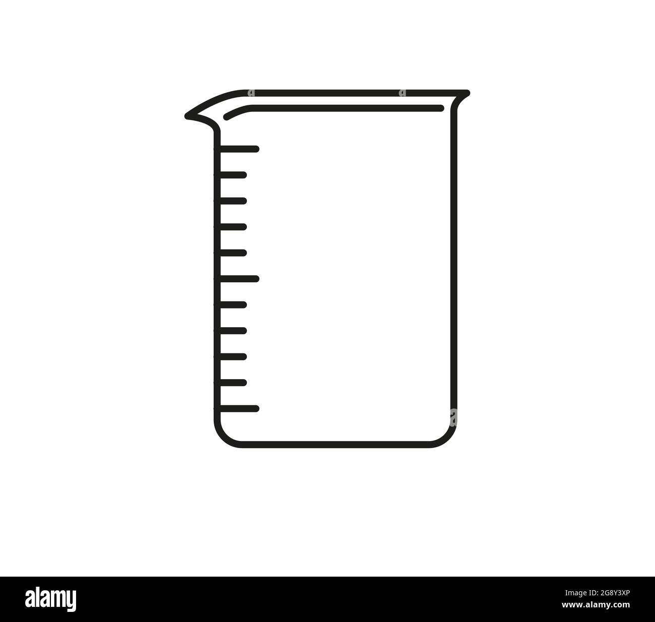 Empty Beaker Cartoon