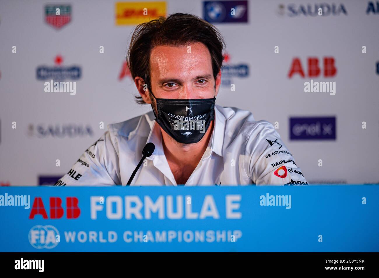 London Uk 23th Jul 21 Jean Eric Vergne Ds Techeetah At The Press Conference Prior To The 21 Heineken London E Prix At The Excel Circuit On Friday July 23 21 In London England London Uk 23th Jul 21 Jean Eric Vergne Ds Techeetah At The Press Conference Prior To The 21 Heineken London E Prix At The Excel Circuit On Friday July 23 21 In London England